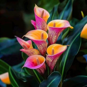 Калла Оникс купить по цене от 450р. в интернет-магазине «Посадика» с доставкой почтой в в Шарыповое и по всей России – [изображение №1].